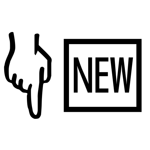 👇🆕 Emoji Domain black and white Symbola rendering